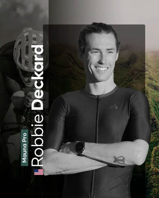 Robbie Deckard, one of Mauna Apparel's sponsored athletes