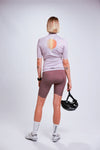 Women's Venti Force Solana Cycling Bib Shorts - Mallow